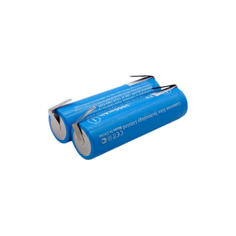 Li-ion Battery Includes 2pcs Pack with With Tabs 3.7V, 2900mAh 18650 Cameron Sino Technology Limited