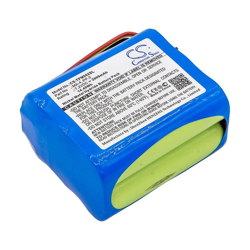 Ni-mh Battery Fits Teac, R1, R-1, R2 7.2v, 2000mah DAB Digital Cameron Sino Technology Limited