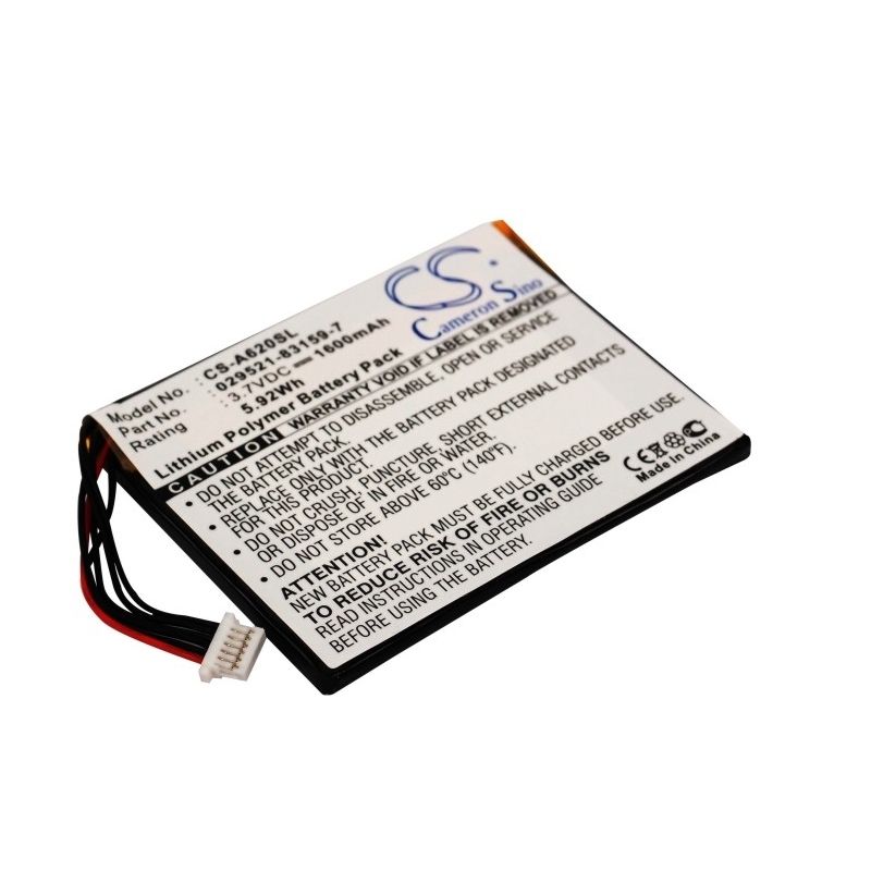 Li-Polymer Battery fits Asus, Mypal A620, Mypal A620bt, Mypal A620g 3.7V, 1600mAh Computer Cameron Sino Technology Limited