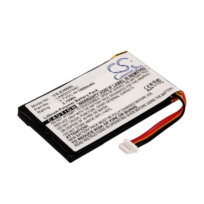 Li-Polymer Battery fits Toshiba, Genio E300, Genio E310, Genio E330 3.7V, 1000mAh PDA & Pocket PC Cameron Sino Technology Limited