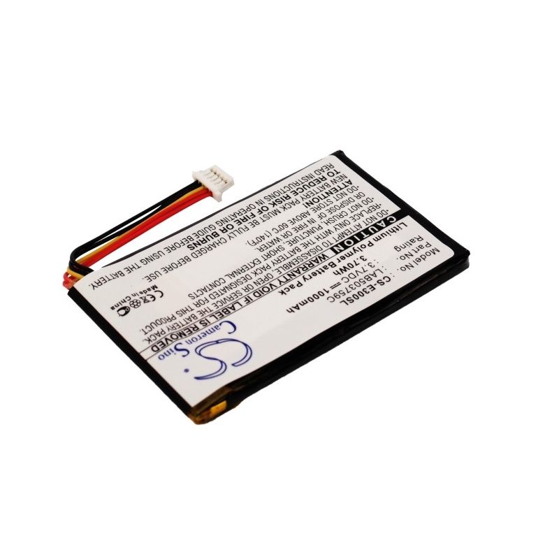 Li-Polymer Battery fits Toshiba, Genio E300, Genio E310, Genio E330 3.7V, 1000mAh PDA & Pocket PC Cameron Sino Technology Limited