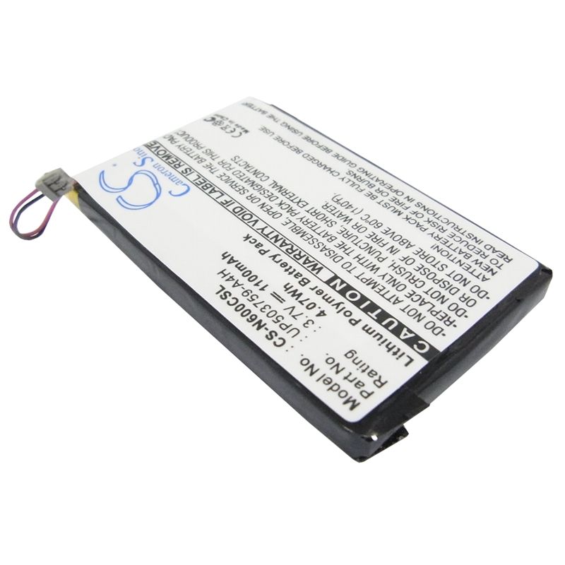 Li-Polymer Battery fits Sony, Clie Peg-n600c, Clie Peg-n610, Clie Peg-n610c 3.7V, 1100mAh PDA & Pocket PC Cameron Sino Technology Limited