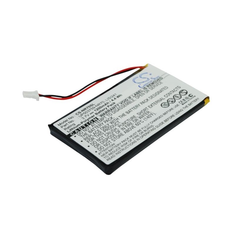 Li-Polymer Battery fits Sony, Clie Peg-nr60, Clie Peg-nr60v, Clie Peg-nr70 3.7V, 1200mAh PDA & Pocket PC Cameron Sino Technology Limited