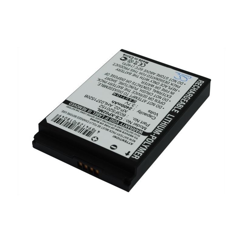 Li-Polymer Battery fits O2, Xda Apollo, Xda Atom Life 3.7V, 2400mAh Computer Cameron Sino Technology Limited (Suspended)