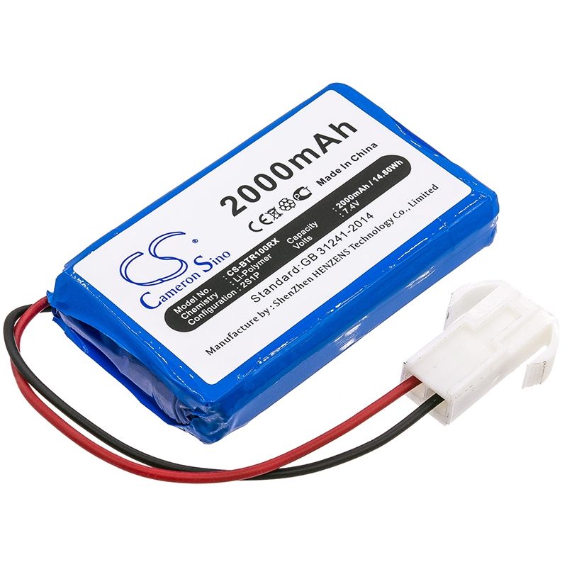 Li-Polymer Battery fits Brookstone, Rover Revolution 7.4V, 2000mAh Cars Cameron Sino Technology Limited