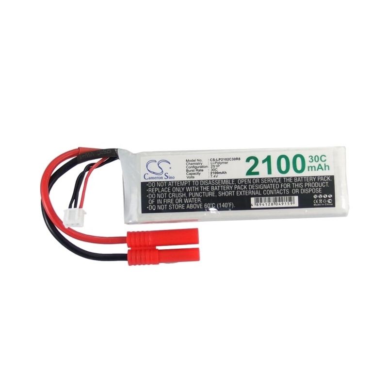 Li-Polymer Battery fits Cameron Sino, Cs-lp2102c30r8 7.4V, 2100mAh RC Cameron Sino Technology Limited