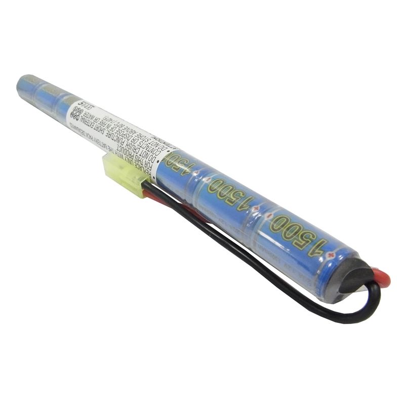 Ni-MH Battery fits Cameron Sino, Cs-ns120c31mt 9.6V, 1500mAh Airsoft Guns Cameron Sino Technology Limited