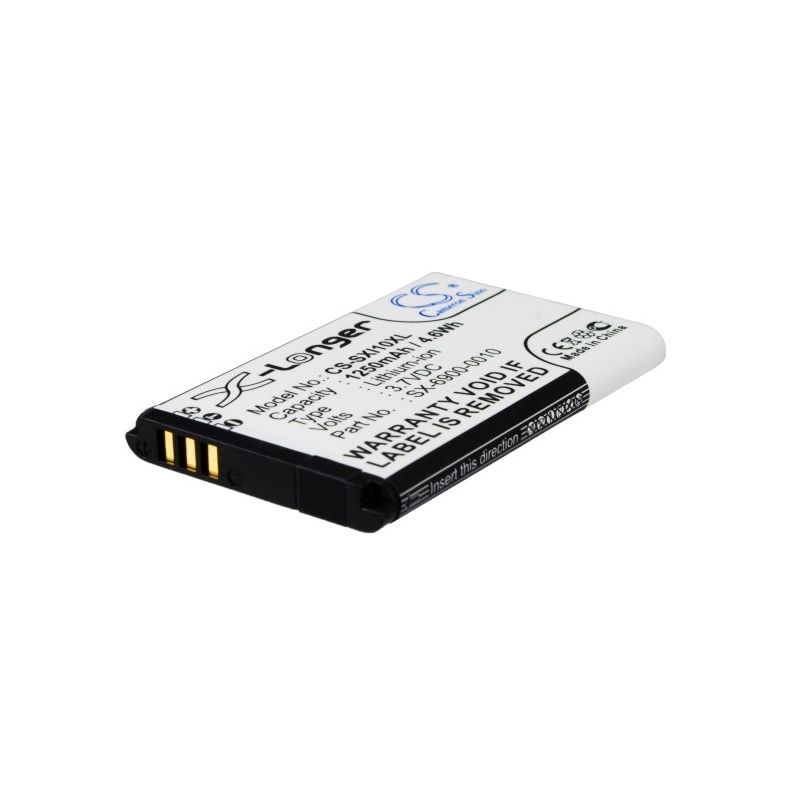 Li-ion Battery fits Sirius, Sxi1, Xm Lynx, 3.7V, 1250mAh DAB Digital Cameron Sino Technology Limited