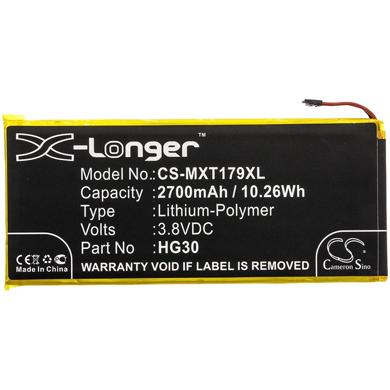 Li-Polymer Battery fits Motorola, moto g5s, xt1794 3.8V, 2700mAh Mobile & SmartPhone Cameron Sino Technology Limited