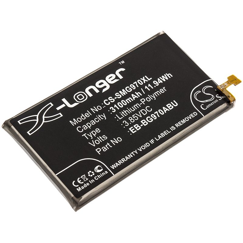 Li-Polymer Battery fits Samsung, galaxy s10e, sm-g9708/ds, sm-g970f/ds 3.85V, 3100mAh Mobile & SmartPhone Cameron Sino Technology Limited