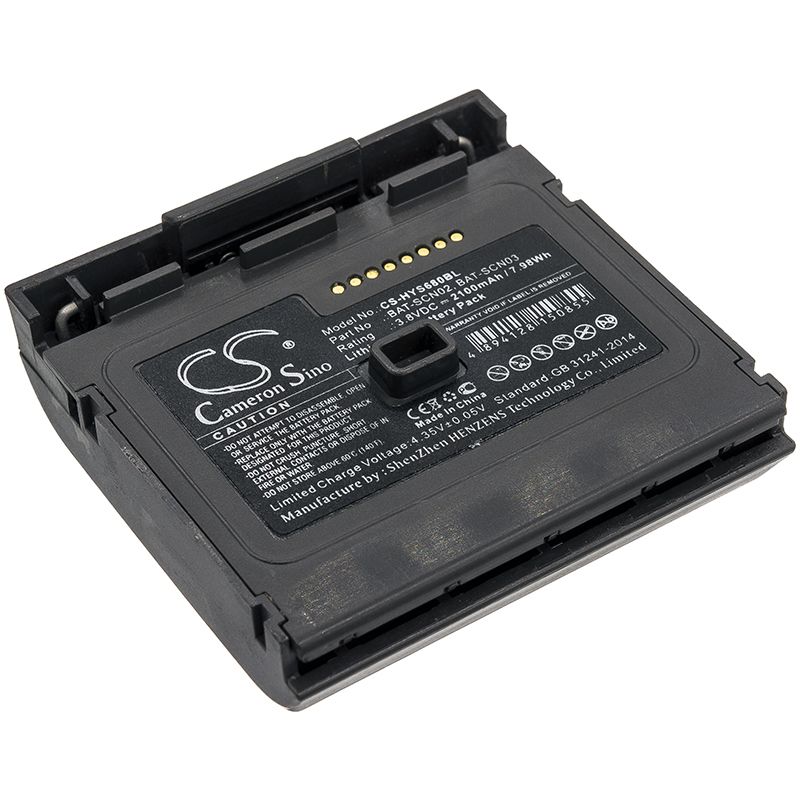 Li-ion Battery fits Honeywell, 8680i, 8680i Smart Wearable Scanner 3.8V, 2100mAh Barcode Scanner Cameron Sino Technology Limited