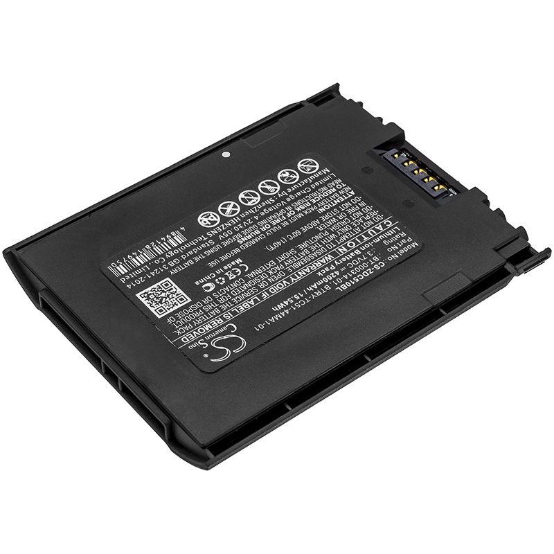 Li-ion Battery fits Zebra, Tc51, Tc510 3.7V, 4200mAh Barcode Scanner Cameron Sino Technology Limited