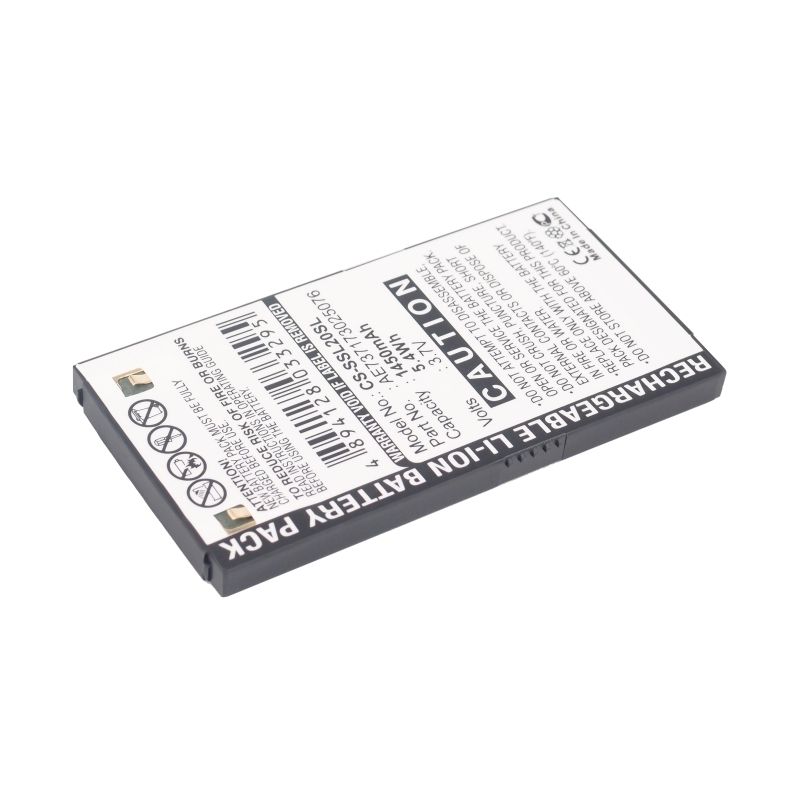 Li-ion Battery Fits Sirius, Stiletto Sl2, Sirius 3.7v, 1450mah DAB Digital Cameron Sino Technology Limited