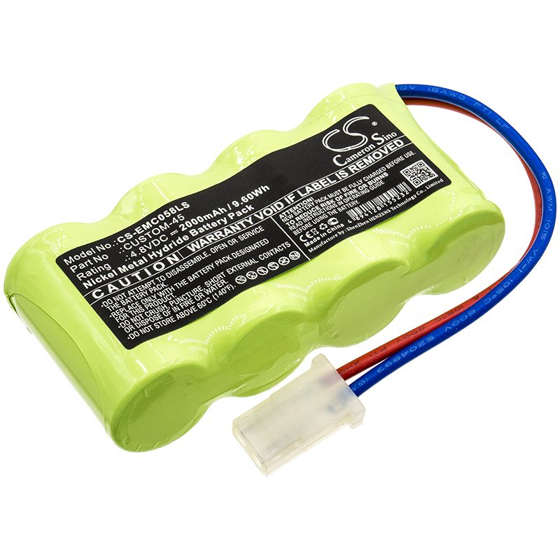 Ni-MH Battery fits Lithonia, Elb0502n, Elb4714n 4.8V, 2000mAh Emergency Lighting Cameron Sino Technology Limited