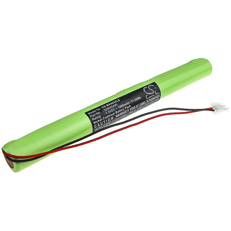 Ni-CD Battery fits Baes, Fluo Evac, Ova Td310632 7.2V, 1600mAh Emergency Lighting Cameron Sino Technology Limited