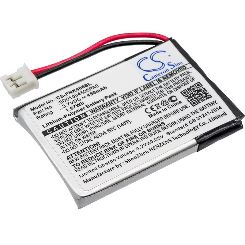Li-Polymer Battery fits Franklin, Est-4016, Franklin 3.7V, 450mAh Dictionary Cameron Sino Technology Limited