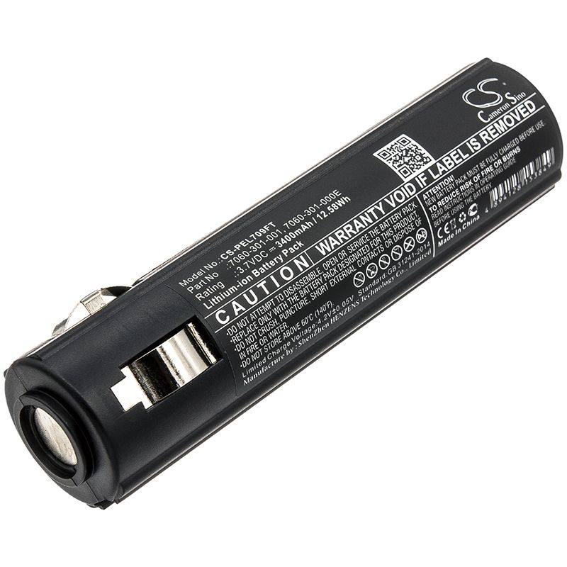Li-ion Battery fits Peli, 7060, 7069 3.7V, 3400mAh Flashlight Cameron Sino Technology Limited