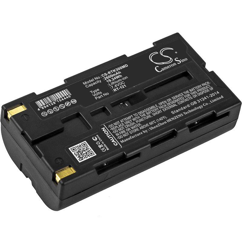 Li-ion Battery fits Righton, K-plus 3, Retinomax 3 7.4V, 2600mAh Medical Cameron Sino Technology Limited