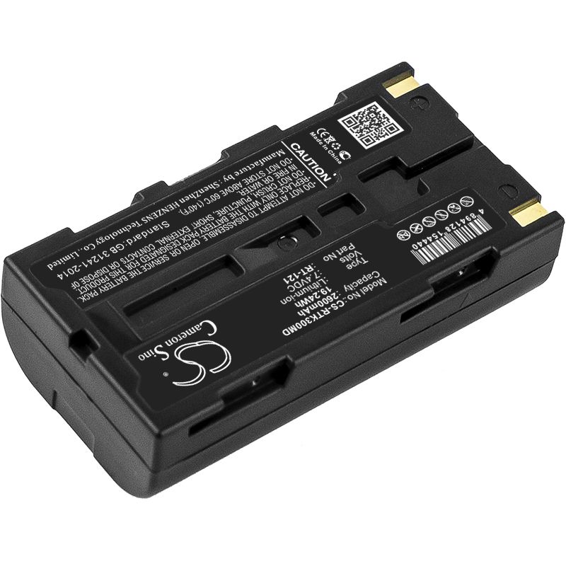 Li-ion Battery fits Righton, K-plus 3, Retinomax 3 7.4V, 2600mAh Medical Cameron Sino Technology Limited