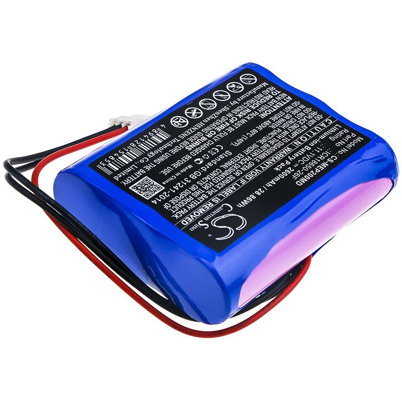 Li-ion Battery fits Medical Econet, Compact 2 11.1V, 2600mAh Medical Cameron Sino Technology Limited