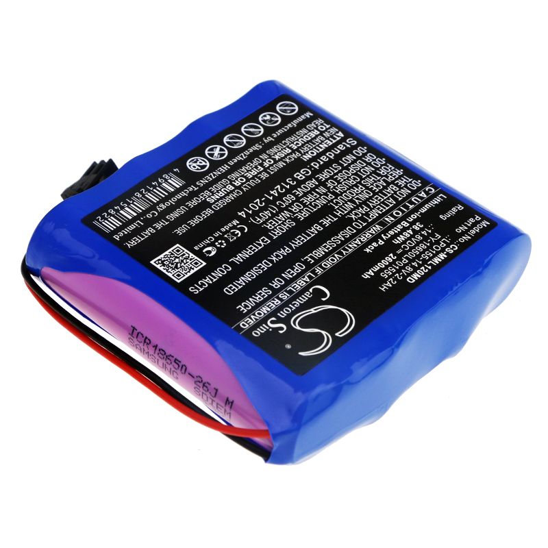 Li-ion Battery fits Million, Ml1200, Ml1500 14.8V, 2600mAh Medical Cameron Sino Technology Limited