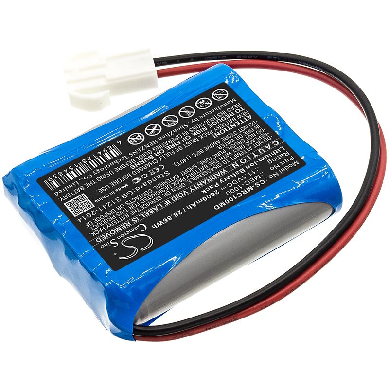 Li-ion Battery fits Mindray, Mec-1000 11.1V, 2600mAh Medical Cameron Sino Technology Limited