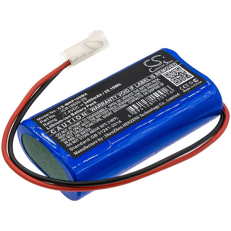 Li-ion Battery fits Mindray, Sp1, Sp1 Syringe Pump 7.4V, 3400mAh Medical Cameron Sino Technology Limited