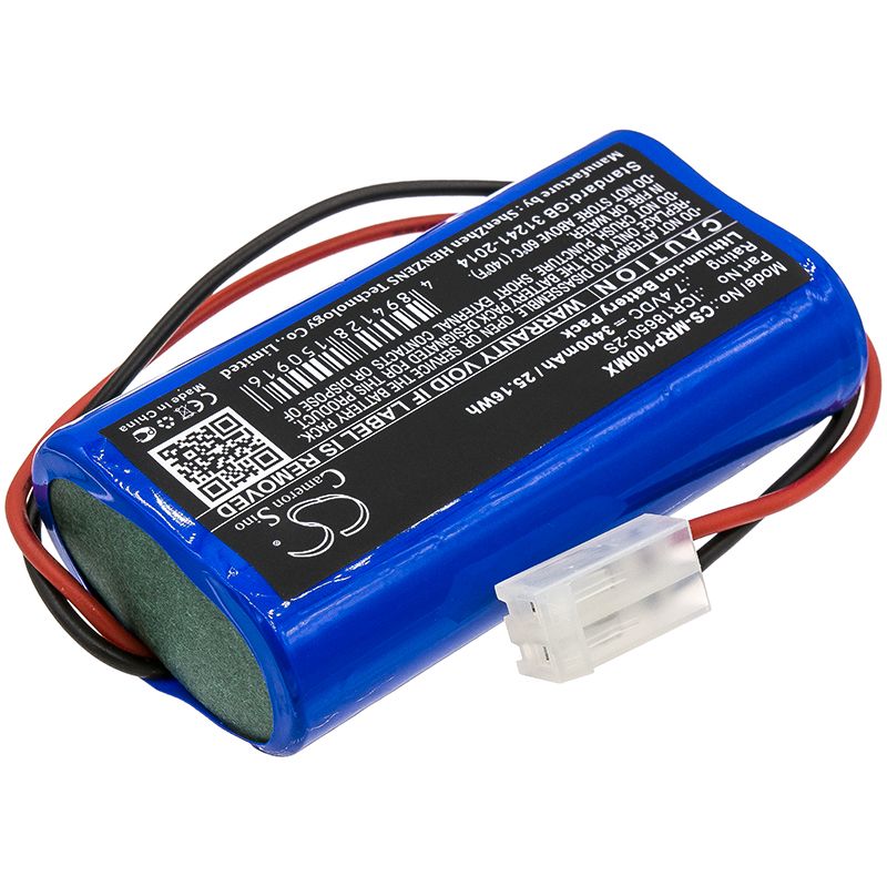 Li-ion Battery fits Mindray, Sp1, Sp1 Syringe Pump 7.4V, 3400mAh Medical Cameron Sino Technology Limited