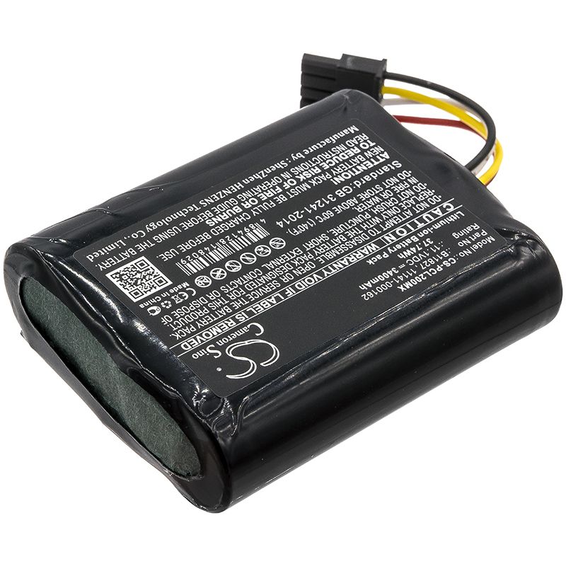 Li-ion Battery fits Physio-control, 1150-000018, Lifepak 20 Code 11.1V, 3400mAh Medical Cameron Sino Technology Limited