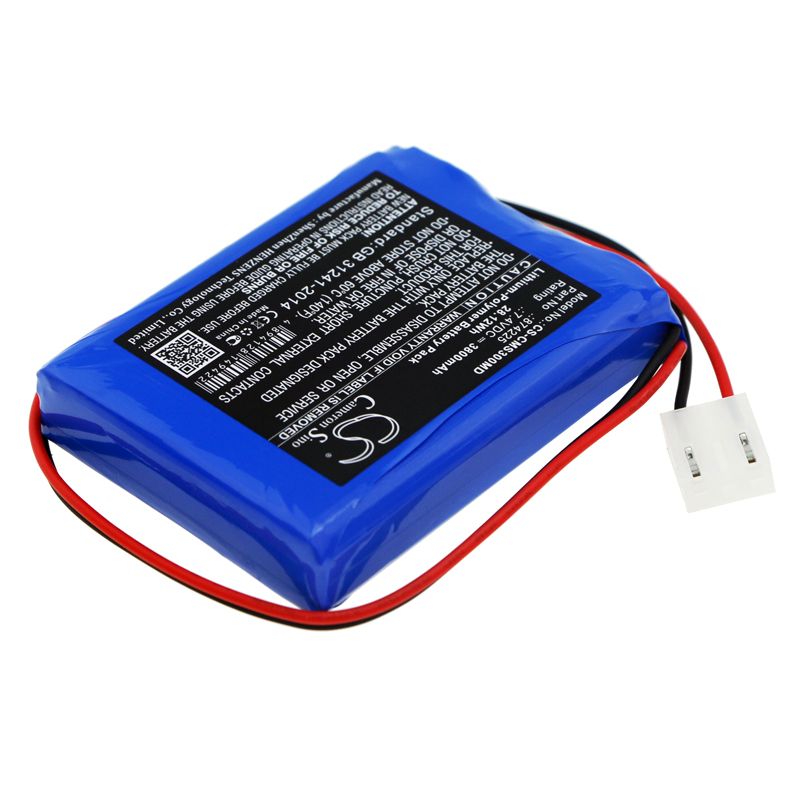 Li-Polymer Battery fits Contec, Ecg-300g, Ecg300gt 7.4V, 3800mAh Medical Cameron Sino Technology Limited