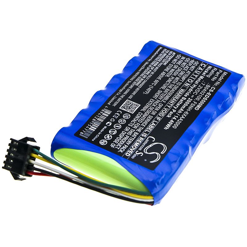 Ni-MH Battery fits Edan, Sd5, Sd6 7.2V, 2000mAh Medical Cameron Sino Technology Limited