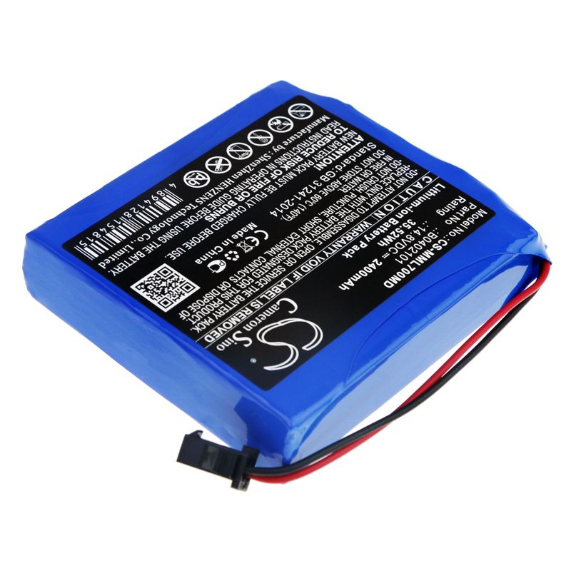 Li-ion Battery fits Million, Ml1100, Ml700 14.8V, 2400mAh Medical Cameron Sino Technology Limited