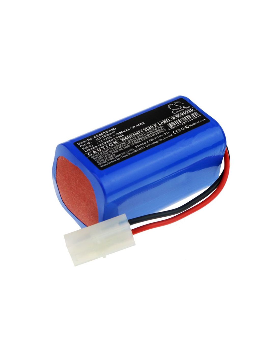 Li-ion Battery fits Spring, Ecg-902a 14.4V, 2600mAh Medical Cameron Sino Technology Limited