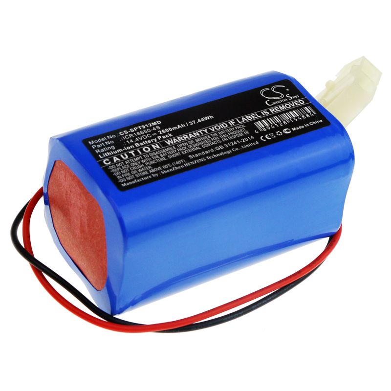 Li-ion Battery fits Spring, Ecg-912a 14.4V, 2600mAh Medical Cameron Sino Technology Limited