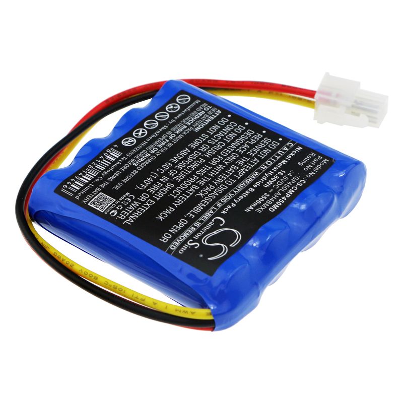 Ni-MH Battery fits Cosmed, Pony Fx 4.8V, 3500mAh Medical Cameron Sino Technology Limited