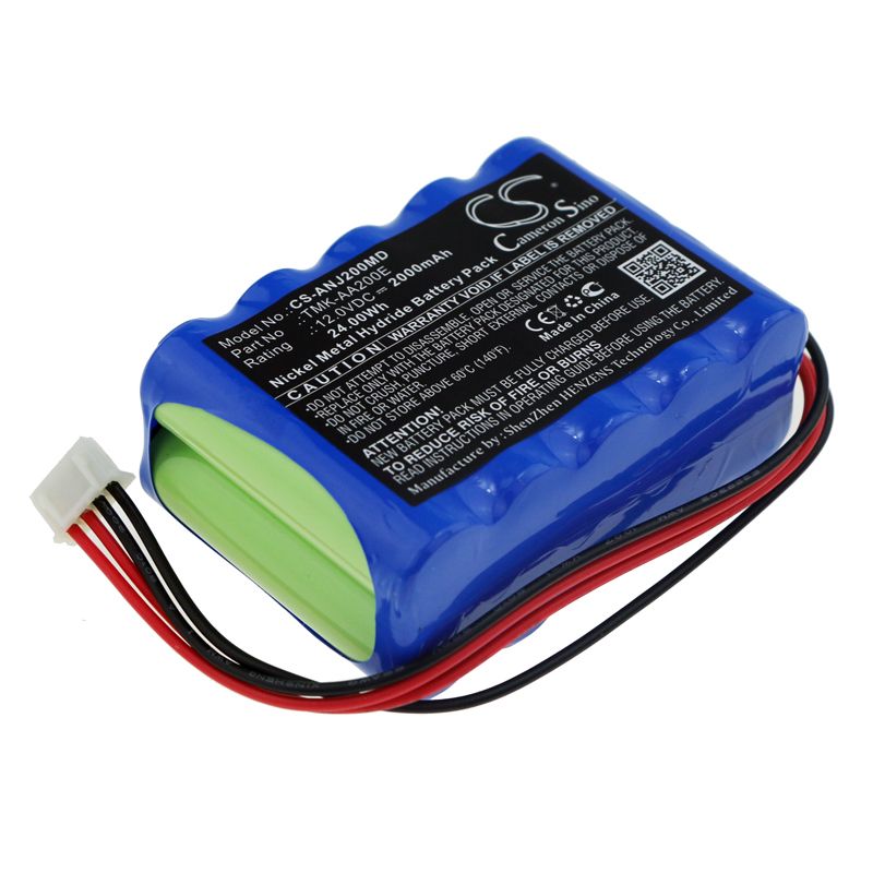 Ni-mh Battery Fits Angel, Aj5808, Aj5808a 12.0v, 2000mah Medical Cameron Sino Technology Limited