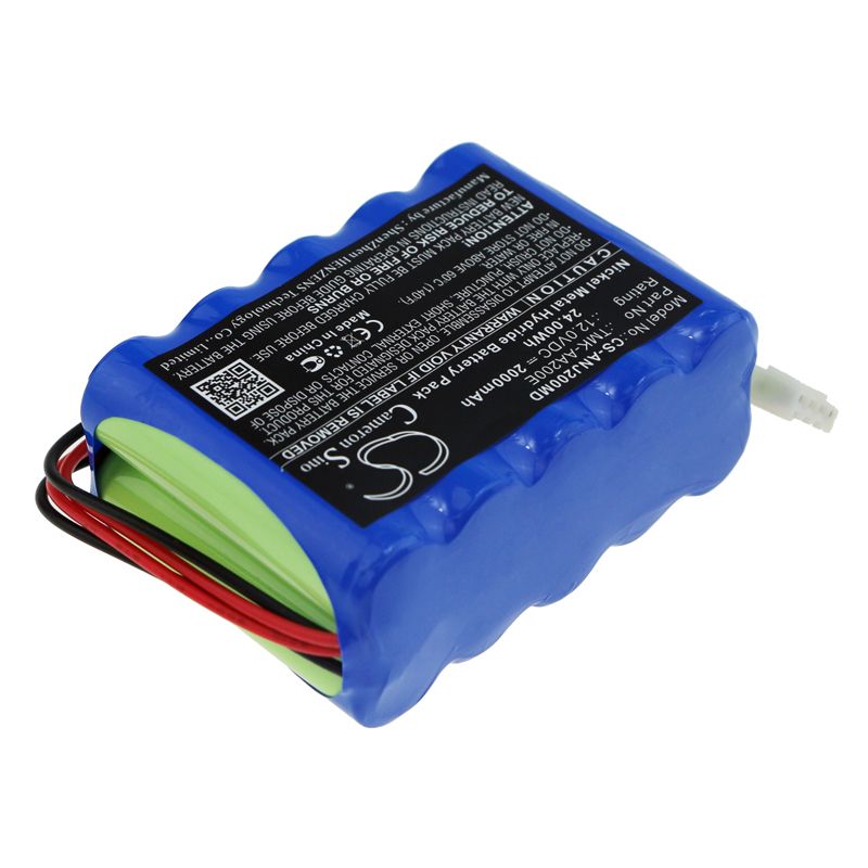 Ni-mh Battery Fits Angel, Aj5808, Aj5808a 12.0v, 2000mah Medical Cameron Sino Technology Limited