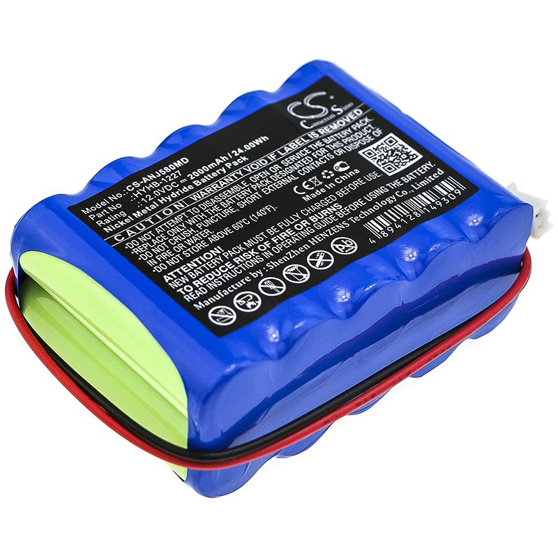 Ni-MH Battery fits Angel, Aj5800, Aj5803 12.0V, 2000mAh Medical Cameron Sino Technology Limited