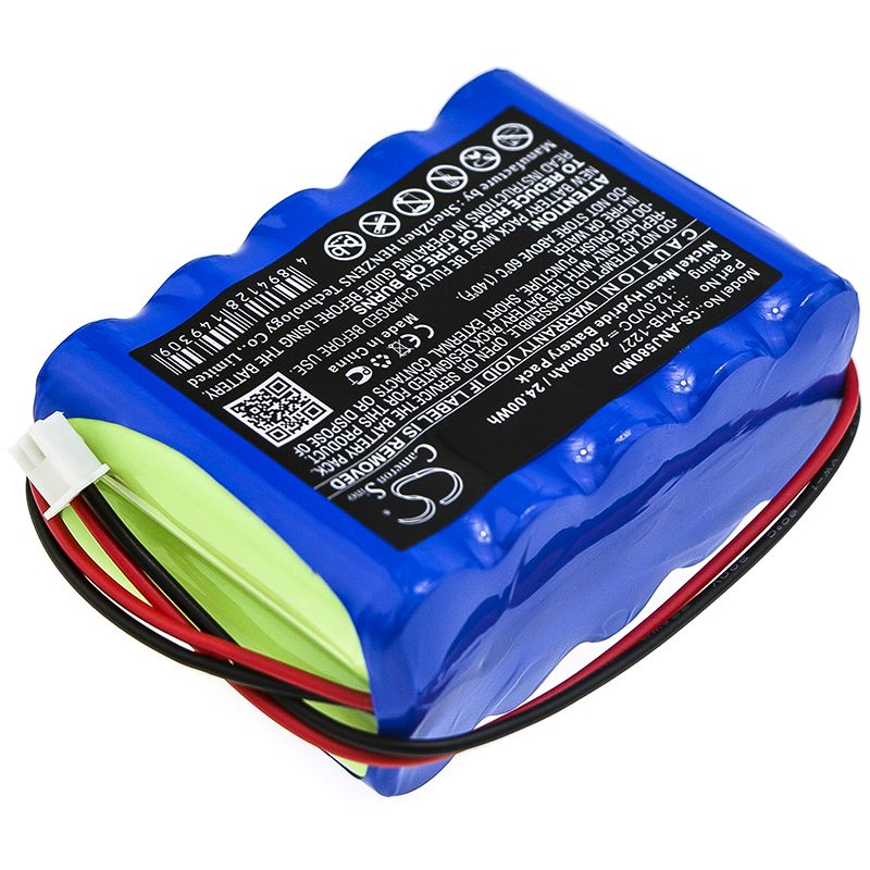 Ni-MH Battery fits Angel, Aj5800, Aj5803 12.0V, 2000mAh Medical Cameron Sino Technology Limited
