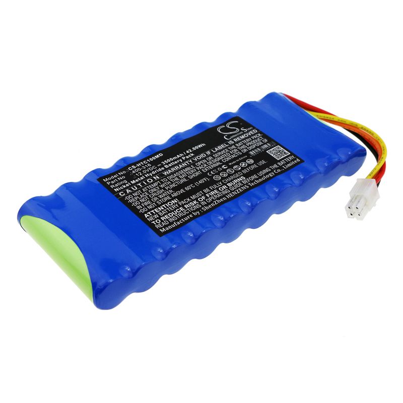 Ni-MH Battery fits Huntleigh, Sc1000 12.0V, 3500mAh Medical Cameron Sino Technology Limited