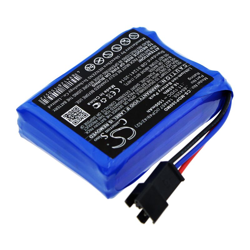 Li-ion Battery fits Medcaptain, Mp-30, Mp-60 11.1V, 1500mAh Medical Cameron Sino Technology Limited