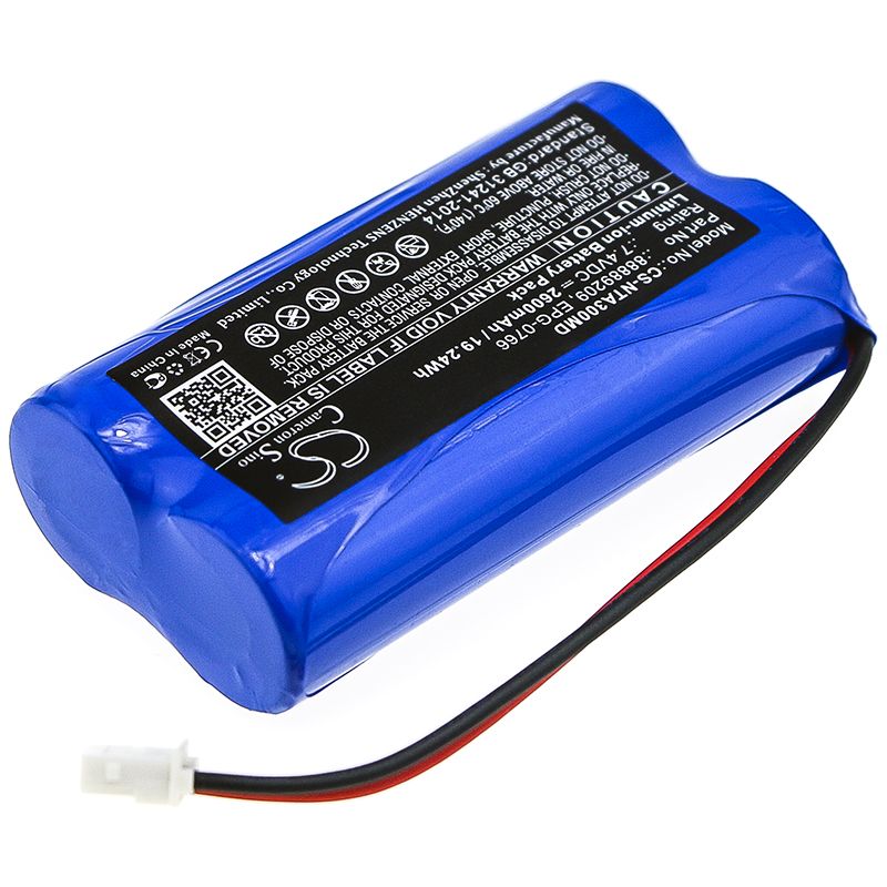 Li-ion Battery Fits Natus, Algo 3, Algo 3i 7.4v, 2600mah Medical Cameron Sino Technology Limited