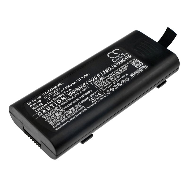 Li-ion Battery fits Zondan, Apollo N5, Zd120d 11.1V, 5200mAh Medical Cameron Sino Technology Limited