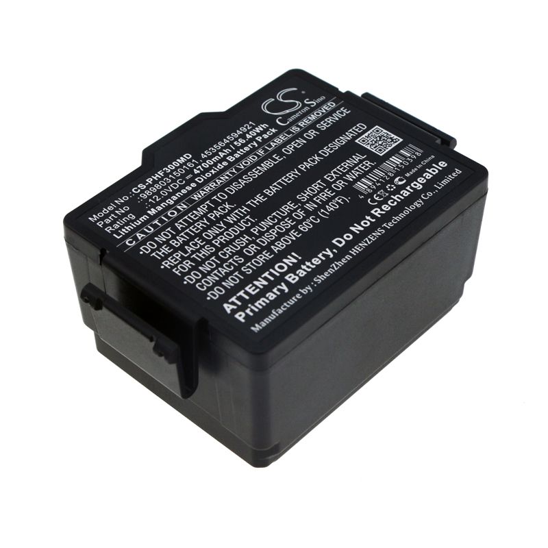 Li-MnO2 Battery fits Philips, Dsa Heartstart Fr3, Heartstart Fr3 Aed 12.0V, 4700mAh Medical Cameron Sino Technology Limited