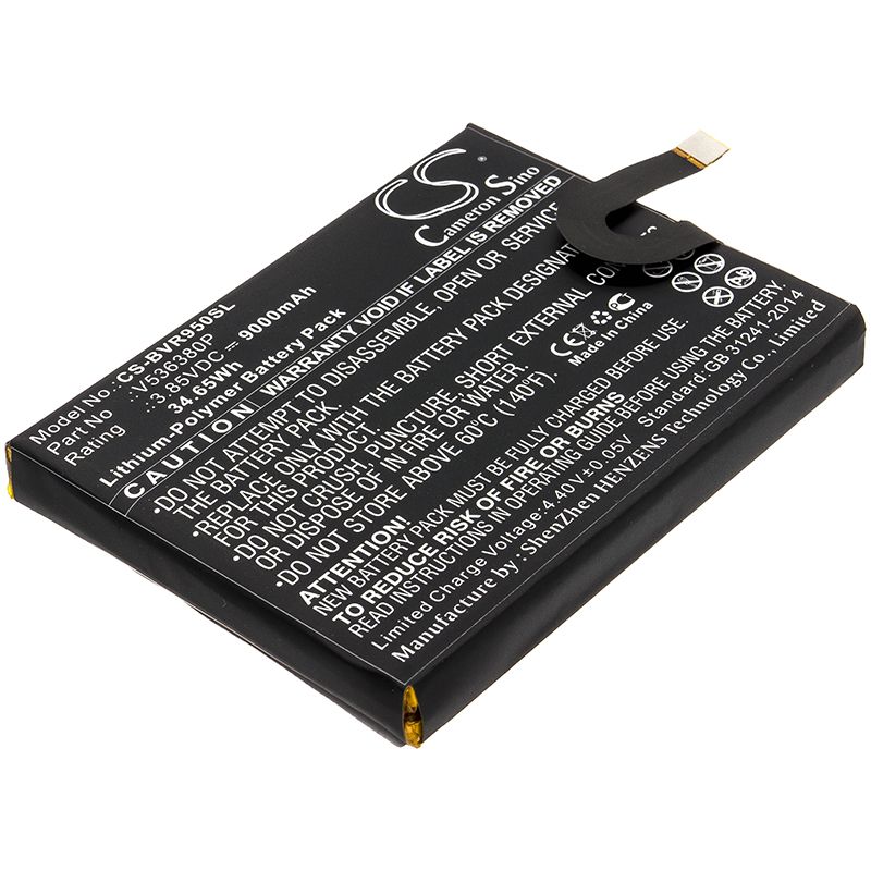Li-Polymer Battery fits Blackview, Bv9500, Bv9500 Oro 3.85V, 9000mAh Mobile & SmartPhone Cameron Sino Technology Limited