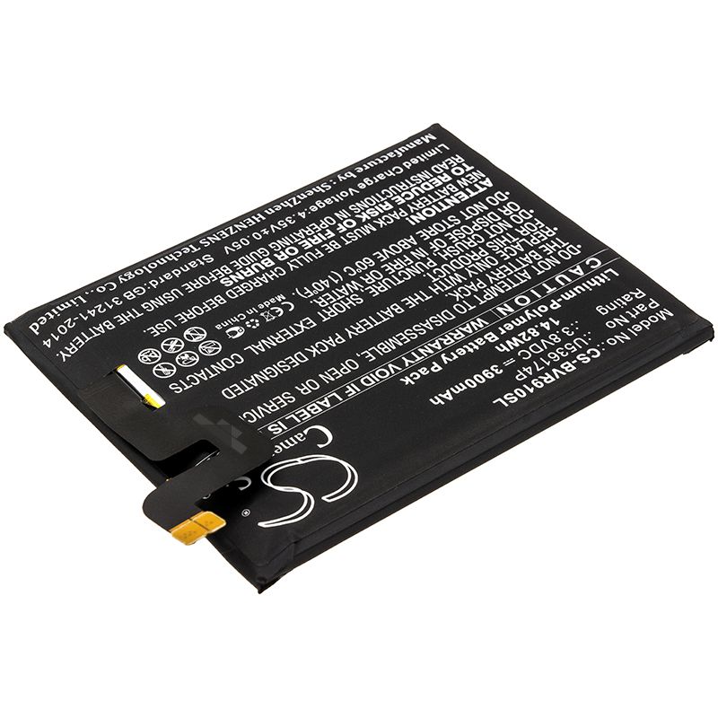 Li-Polymer Battery fits Blackview, Bv9000 Pro 3.8V, 3900mAh Mobile & SmartPhone Cameron Sino Technology Limited