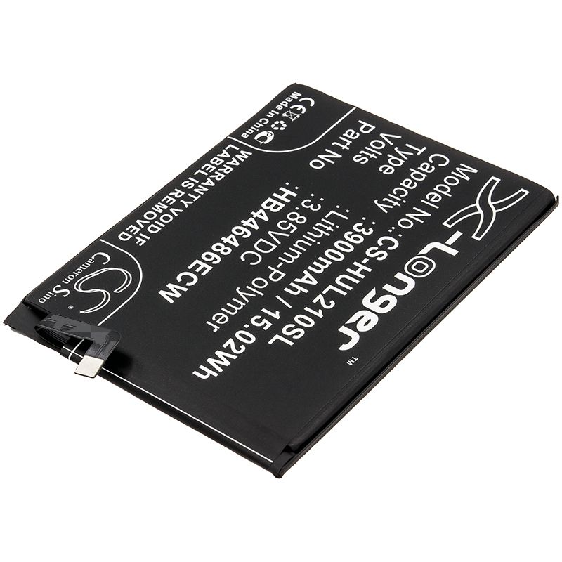Li-Polymer Battery fits Huawei, P Smart Pro 2019, P Smart Z 3.85V, 3900mAh Mobile & SmartPhone Cameron Sino Technology Limited