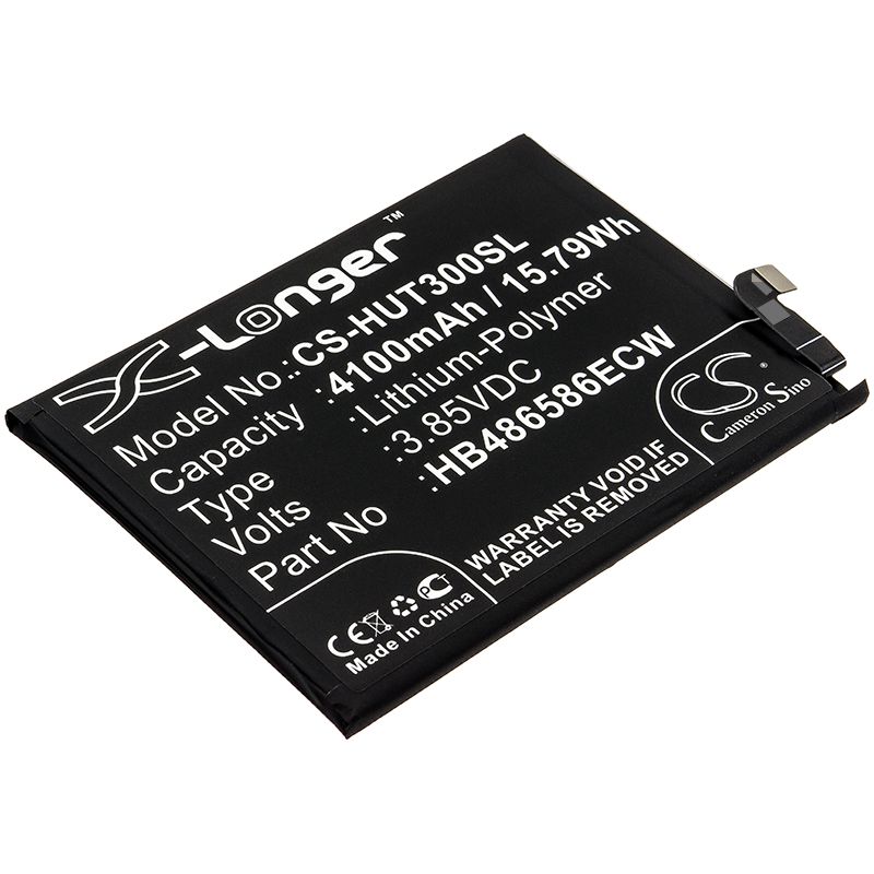 Li-Polymer Battery fits Huawei, Honor V30, Honor View 30 3.85V, 4100mAh Mobile & SmartPhone Cameron Sino Technology Limited