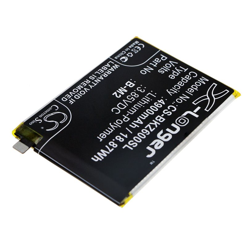 Li-Polymer Battery fits Bbk, V1963, V1963a 3.85V, 4900mAh Mobile & SmartPhone Cameron Sino Technology Limited