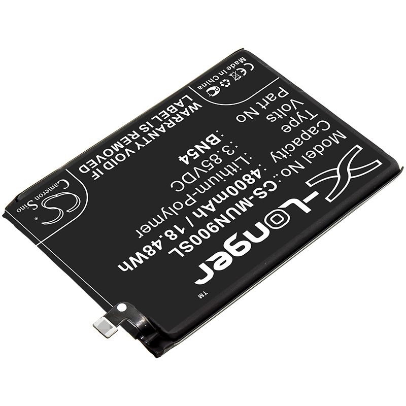 Li-Polymer Battery fits Redmi, 10x 4g, M2003j15sc 3.85V, 4800mAh Mobile & SmartPhone Cameron Sino Technology Limited